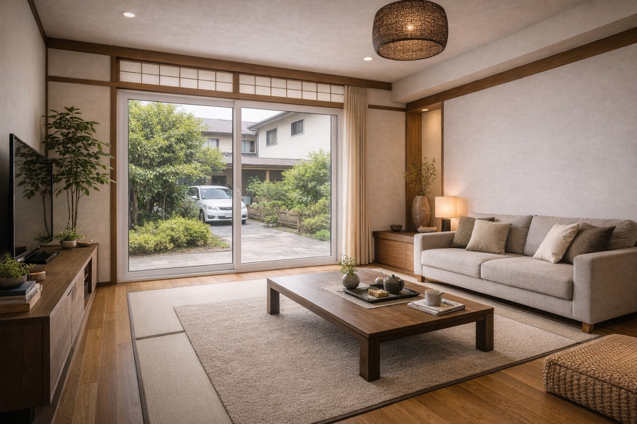 リビング1か所の窓交換リフォーム